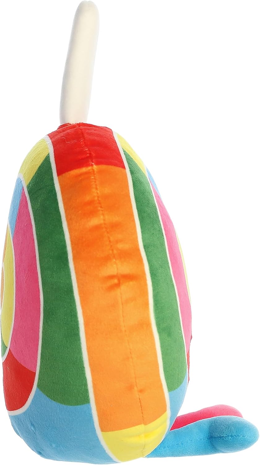 Aurora® Crazy Wackadoodles™ Lola Lollipop™ Stuffed Animal - Squishy Materials for Playful Fun - Perfect for Birthdays, Adults and Kids All Ages - Multicolor 7 Inches