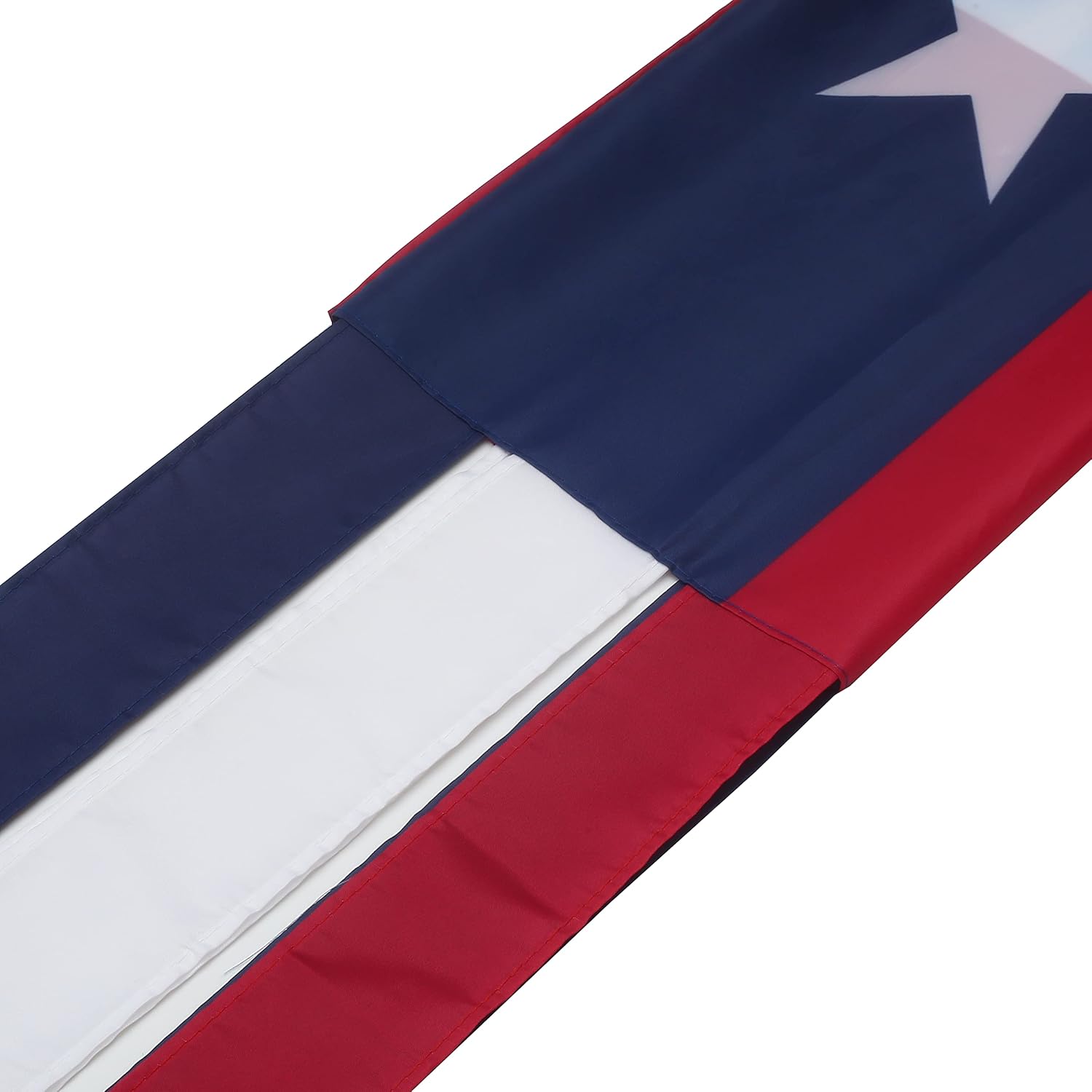 Texas Flag WindSock US State Flags 2 Pack Stripes Wind Socks for Yard and State Party Flag, 60 inch