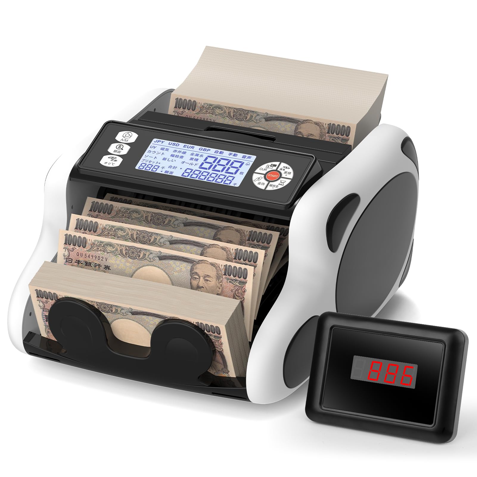 Tamodeix 紙幣カウンター JP-1000 Amazon | Tamodeix 紙幣カウンター 紙幣計数機 日本円、米ドル