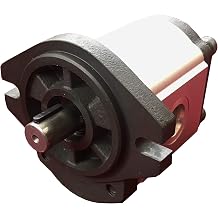 Hydraulic Gear Pump Sizes from 0 to 18 gpm 3625psi SAE A Flange Side Ports CW-Rotation Shaft 3/4" diameter keyed, 28cc 18gpm at max. rpm