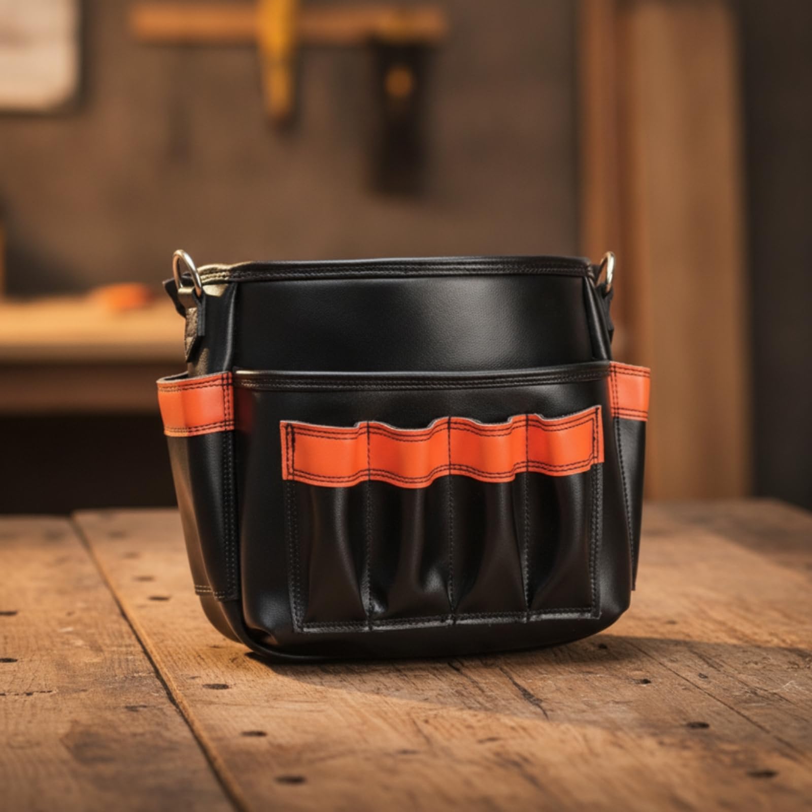 Pochette à Outils Solide Sacoche à Outils Spacieux Trousse pour Installateurs, Chantier