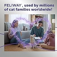 Vista 7 de FELIWAY Optimum - Recambios calmantes para gatos de 30 días para difusor de feromonas, paquete de 6 x 1.6 fl oz, ayuda a reducir los signos comunes
