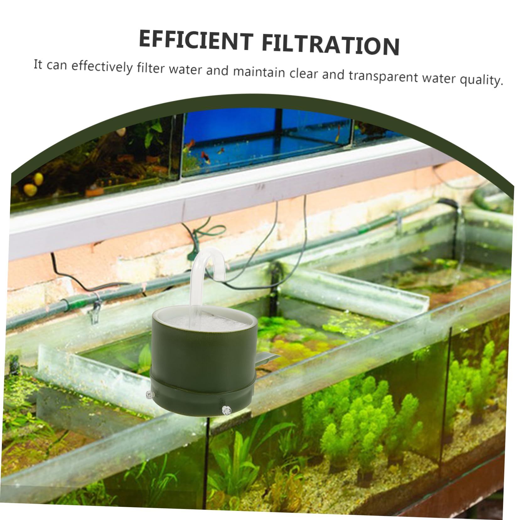 WOONEKY 1 Set Fish Tank Fish Tank Accessory Filters for Fish Tank Canister Fish Tank Pump with Water Pump