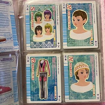 ラブandベリー トランプカード 4枚 まとめ売り ③ ラブandベリー トランプカード 4枚 まとめ売り ③ Amazon.co.jp