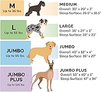 Vista 5 de Furhaven - Funda de repuesto para cama de perro, en forma de L, con estampado de felpa y almendras azules, talla M