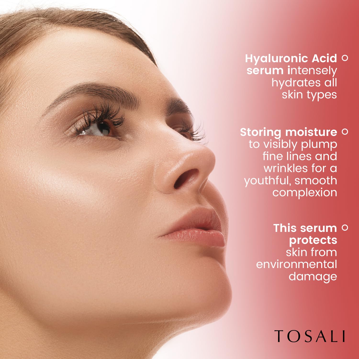 Deep Wrinkle Serum 1.7 fl oz - Anti Aging Hyaluronic Acid Serum for Face with Vitamin C, Panthenol & Zinc, Hydration for Face, Smooths Skin Texture, Reduces Wrinkles, Plumps Fine Lines - Image 5