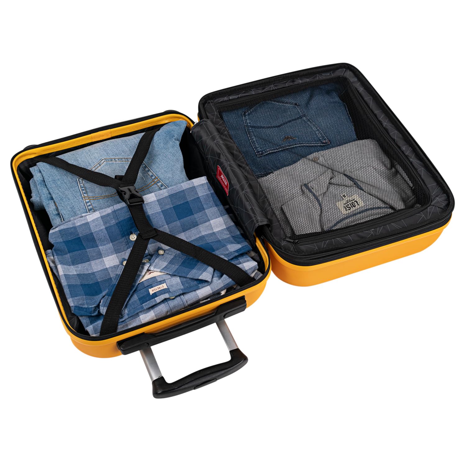 Maleta de cabina 55x40x20 - Maletas De Viaje Cabina Rígidas Trolley Con 4 R