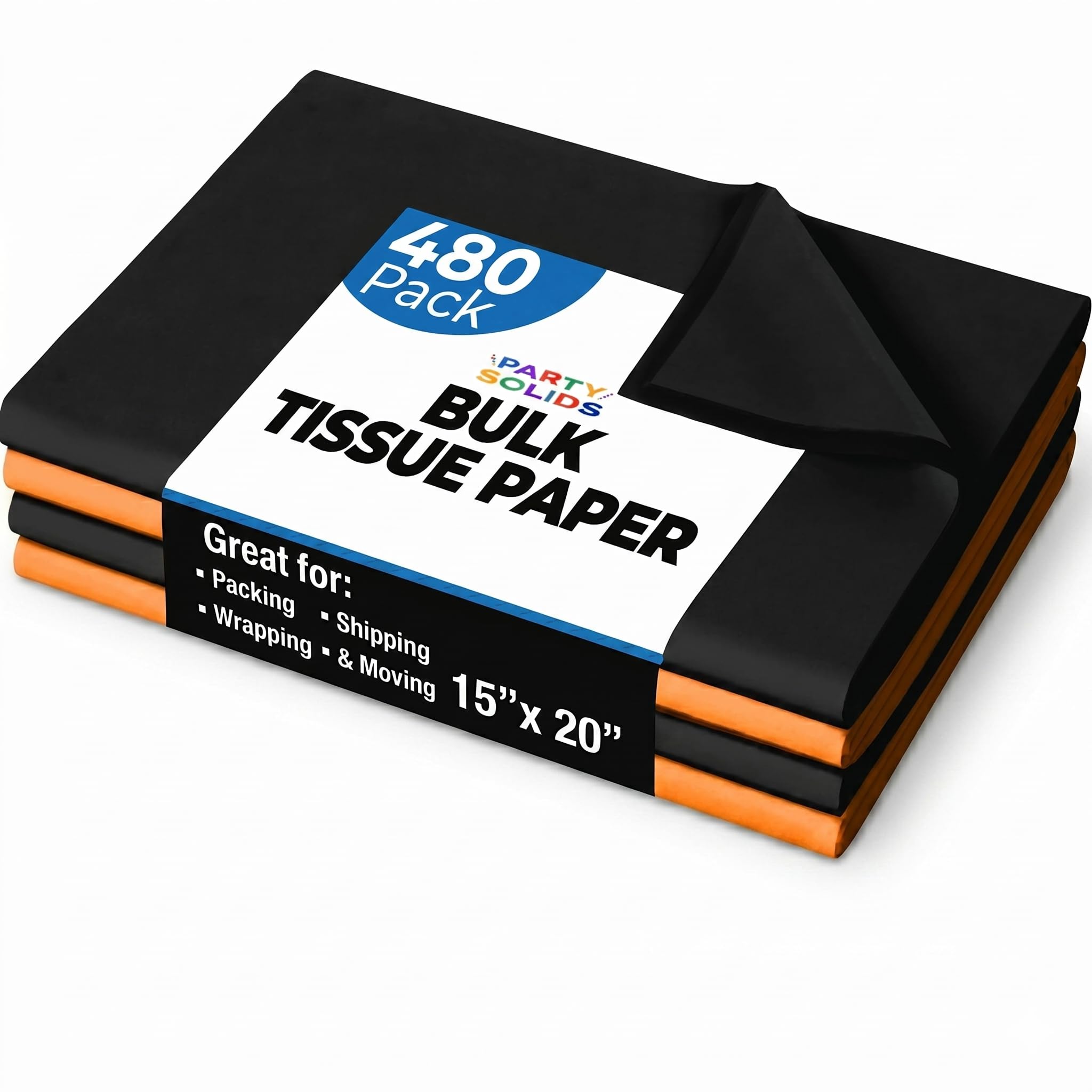 Crown Display Assorted Tissue Paper for Gift Bags 15" X 20" 480 Sheets