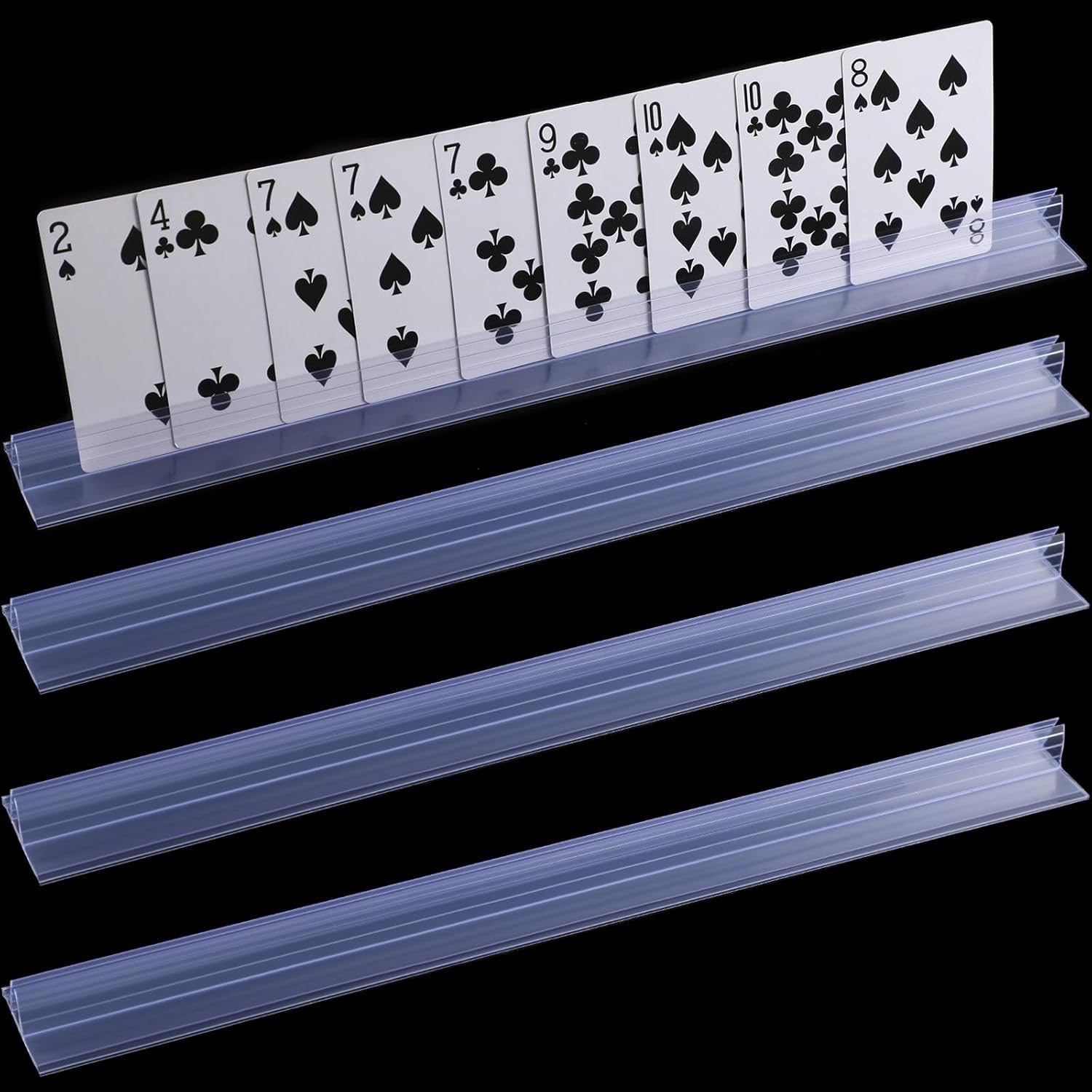Support Cartes Jeu Enfant Et Senior Lot De 2 Porte-cartes En Plastique Pliable - Support Pour Jeux De Cartes, Adultes Et Enfants Lot 2 Supports Cartes Plastique Durable Support Cartes Jeu Enfant Et Senior Lot De 2 Porte-cartes En Plastique Pliable - Support Pour Jeux De Cartes, Adultes Et Enfants Lot 2 Supports Cartes Plastique Durable