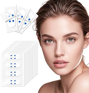 120PCS Face Lift Tape Invisible Neck Tape Lifting Invisible Instant Face Lifting for Wrinkles Overnight Sagging Skin Double Chin