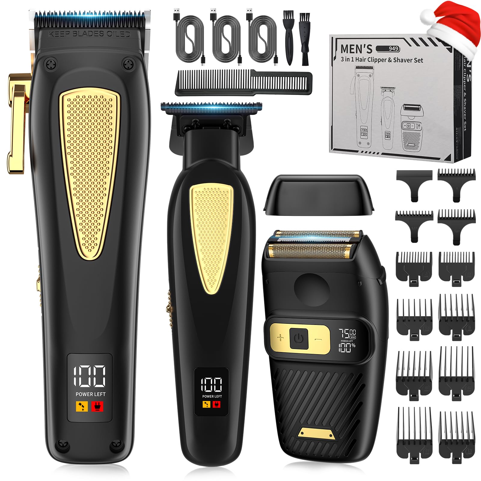 Amazon.co.jp: Zesuti コードレス バーバー バリカン トリマー 電気