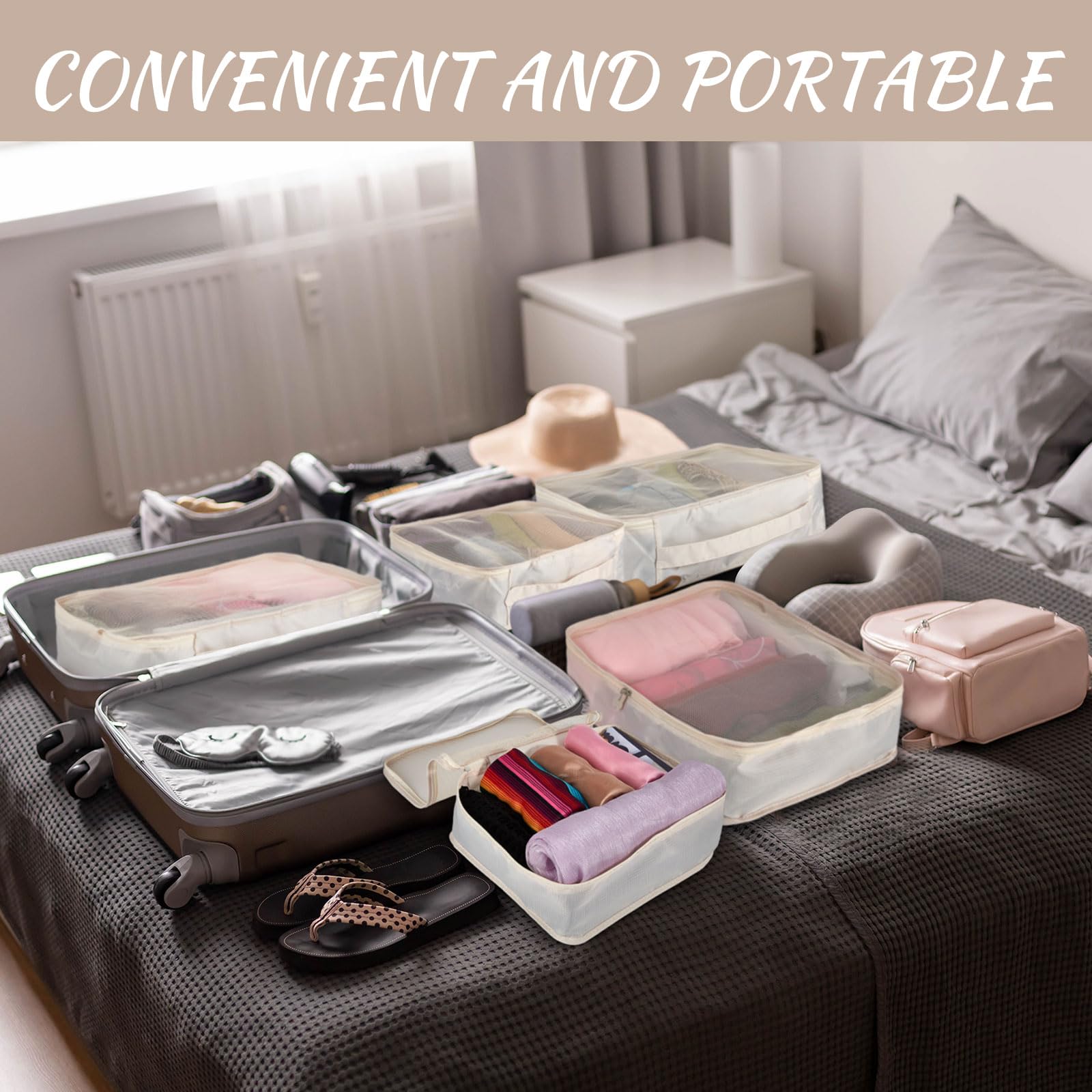 Silkfly 12 cubi da imballaggio extra large e medi per viaggi, 3 misure, organizer per bagagli, borse in rete per valigie, set per escursionismo, campeggio, zaino in spalla, accessori per vestiti