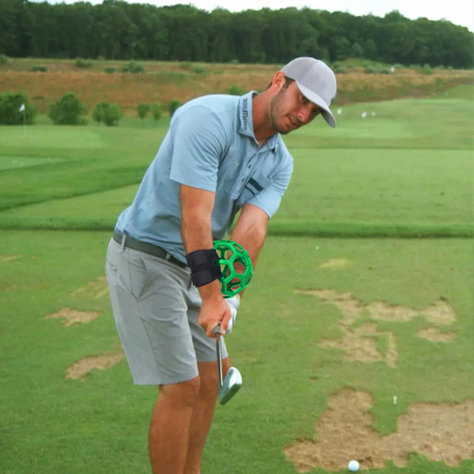 2024 New Golf Swing Posture Corrector Golf Training Aid Balls | Golf Trainer Ball,Portable Golf Smart Ball Posture Correction Perfect Training Aid,Golf Training Equipment for Golfers & Beginner