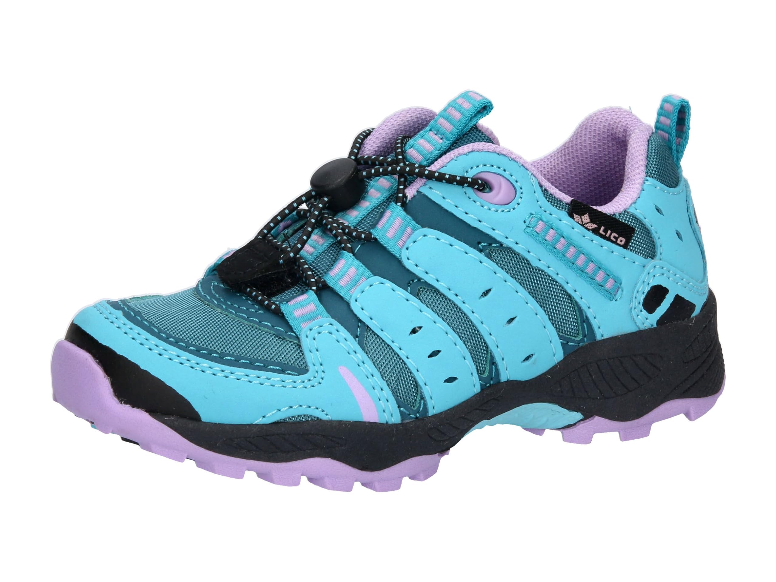 Lico Unisex Children's Fremont Trekking & Hiking Shoes, Turquoise Purple, 10.5 UK Child