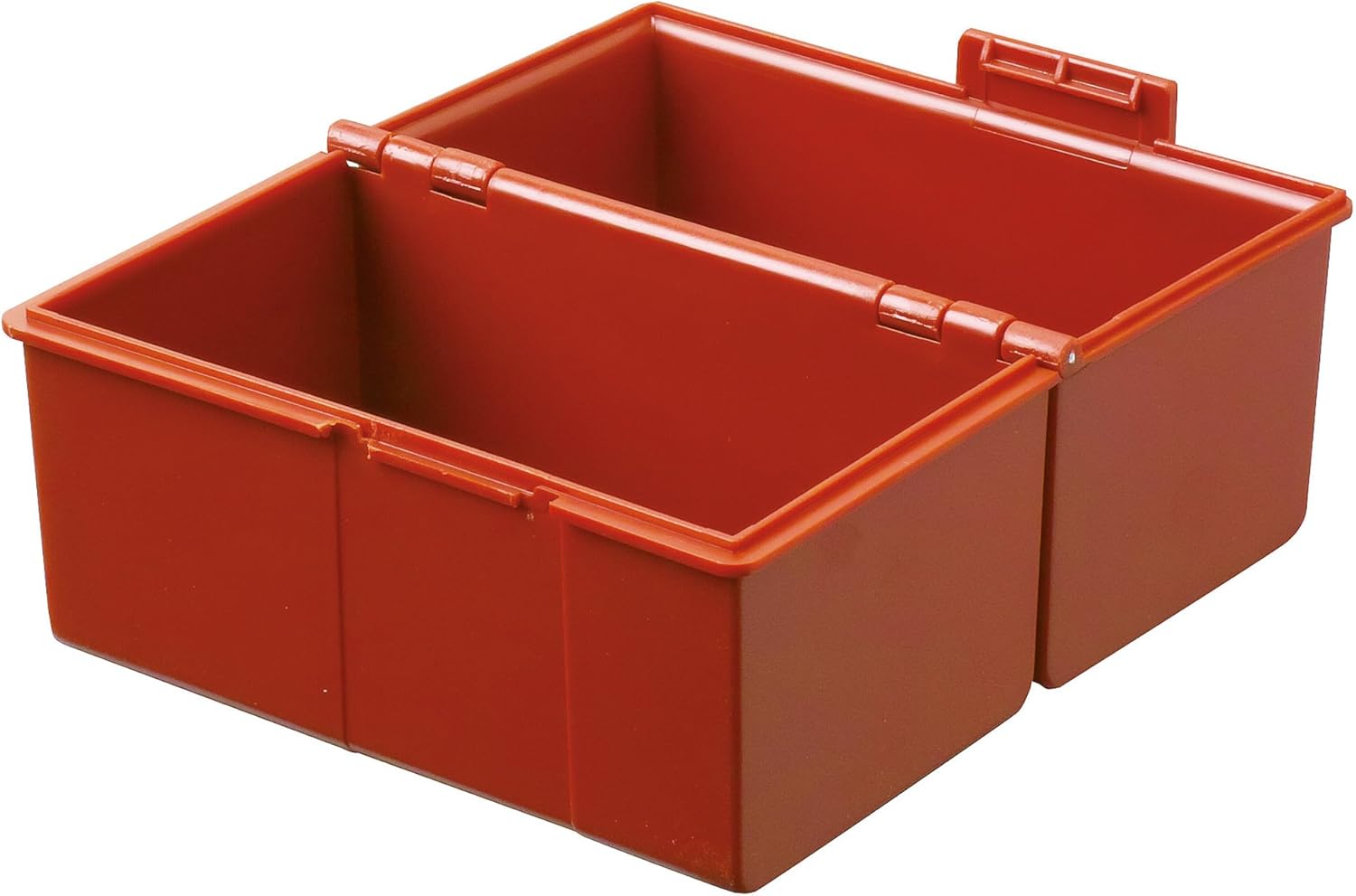 HAN 976-17, Card Index Box A6 Landscape. Innovative, Attractive Design Holds a Maximum of 400 Cards with Steel Hinge, red to Choose from