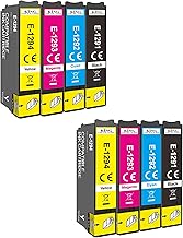 KING OF FLASH 2 Full Sets Compatible Printer Ink Cartridges For Epson T1295 - SX420W, SX425W, SX525WD, SX620FW, Office B42WD, BX305F, BX305FW, BX320, BX320FW, BX525WD, BX535WD