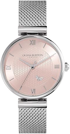 Olivia Burton Women's Minima Bee 24000095 Quartz Watch, Blush Sunray, 36 mm Case Diameter, Blush Sunray, Classic - Amazon.ae Price Tracker