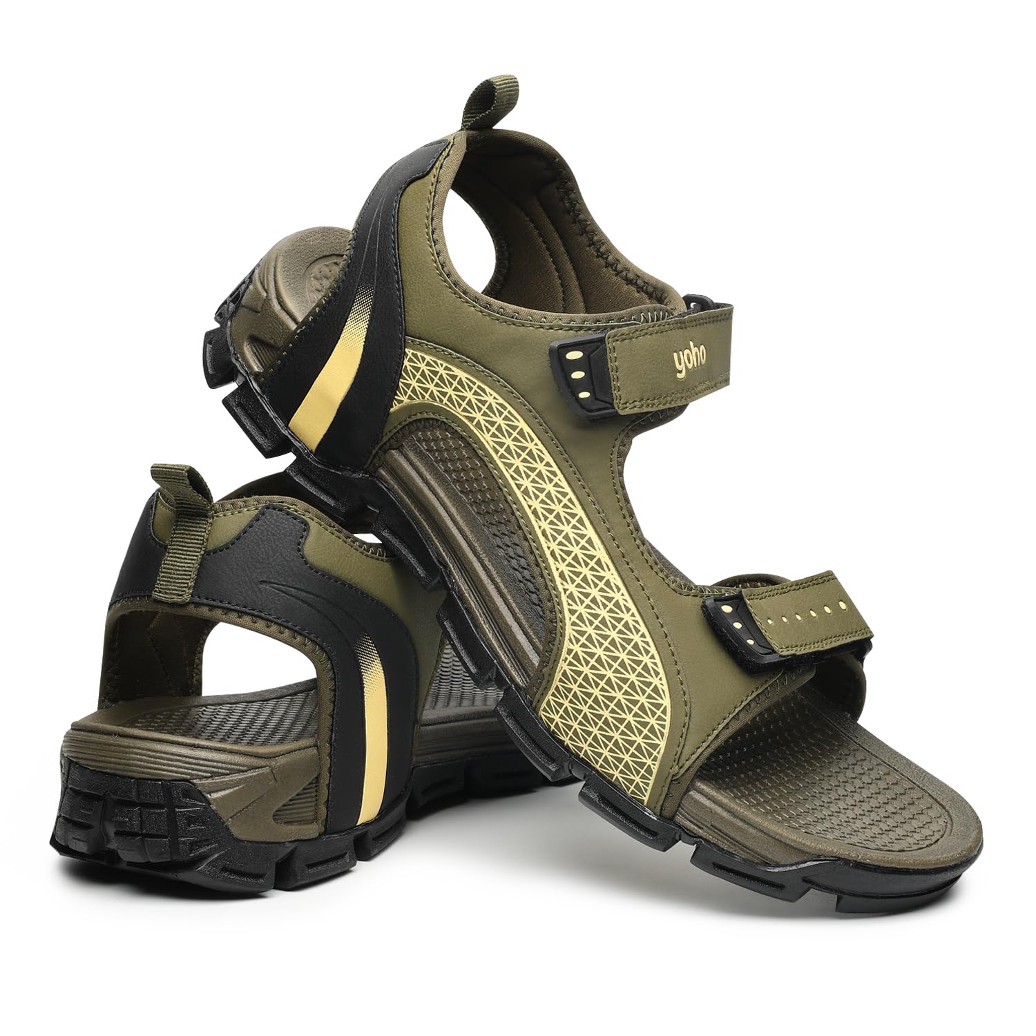 TrailX Sports Sandals for Men, Cushion Comfort, Lightweight & Anti Skid Floaters for Walking & Trekking, Footwear for Man/Boys/Gents-image-15