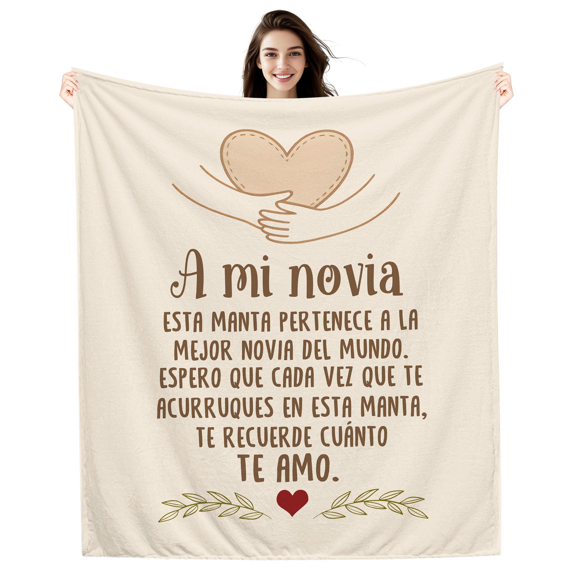 Amorea A mi Abuela Espero Que Cada Vez Que te acurruques en Esta Manta te recuerde cuánto te Quiero Ideas para Regalos Manta para la Abuela Cumpleaños Día de la Madre — view 28