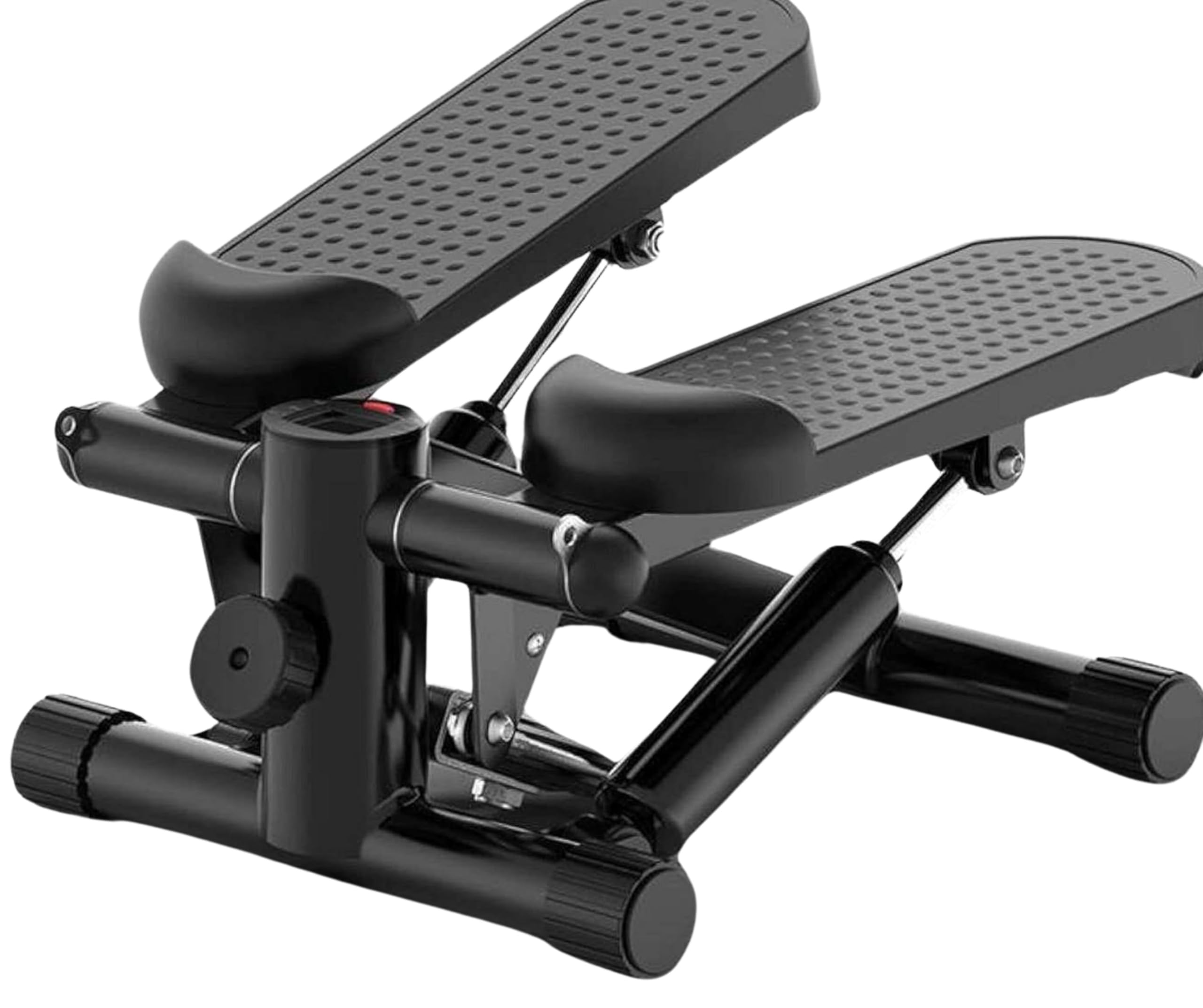 Stepper de Fitness para Entrenamiento en Casa | Stepper de Bajo Impacto con Bandas de Resistencia o Manillar | Ejercicio de Cuerpo Completo en Casa o Gym | Entrenamiento Cardio y Tonificación Muscular