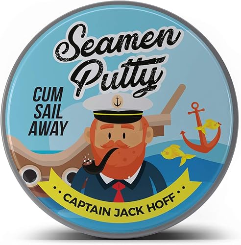 Miniatura 2 de Seamen - Masilla para aliviar el estrés  Masilla divertida para hombres  Fórmula de alivio de tensión  Brilla en la oscuridad  Capitán Jack Hoffs