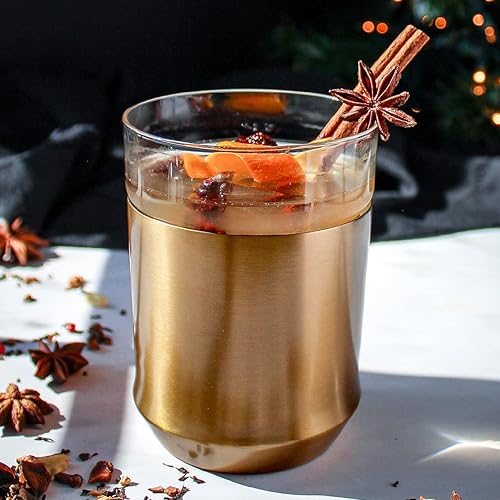 Miniatura 8 de Elevated Craft Coctelera híbrida + vaso de cóctel híbrido, paquete esencial de bar para el hogar, base de cóctel y acero aislado al vacío de primera