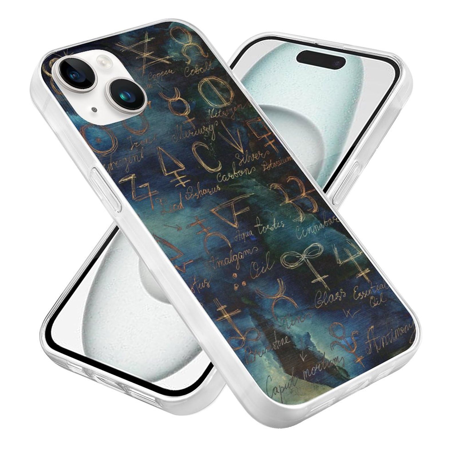 サイン入りクリアiPhoneケース YN-12GD,【Flowervase】,スマホケース クリアケース ゴールド