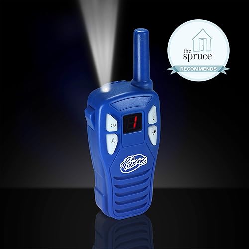 Miniatura 4 de Walkie Talkies para niños, rango de 2 millas, 3 canales, luz de flash incluida