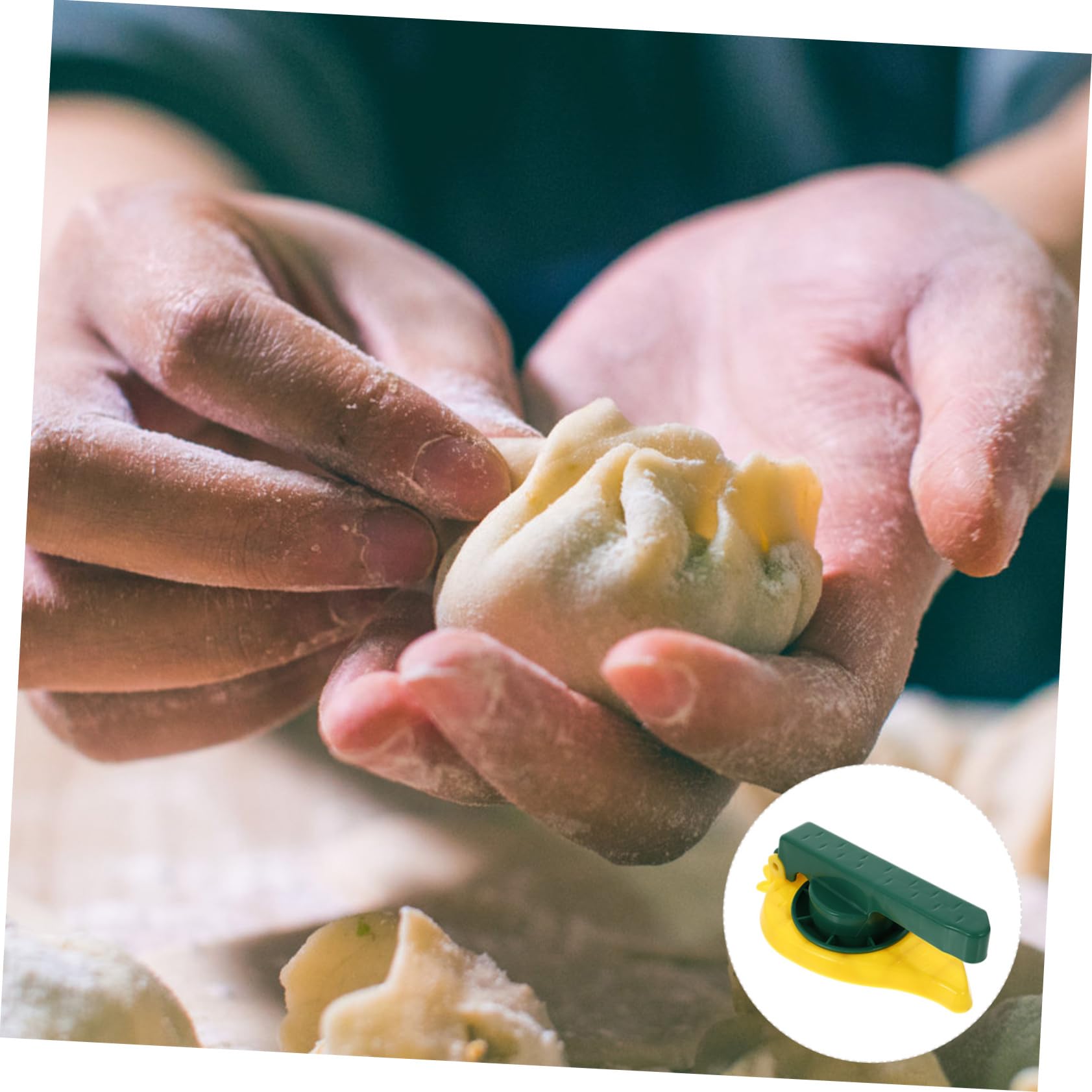 BESTonZON 2pezzi Stampo Per Ravioli Manuale Pressa Per Pasta Per Gnocchi e Wonton Strumento Ergonomico Per Cucina Facile Da Usare e Pulire