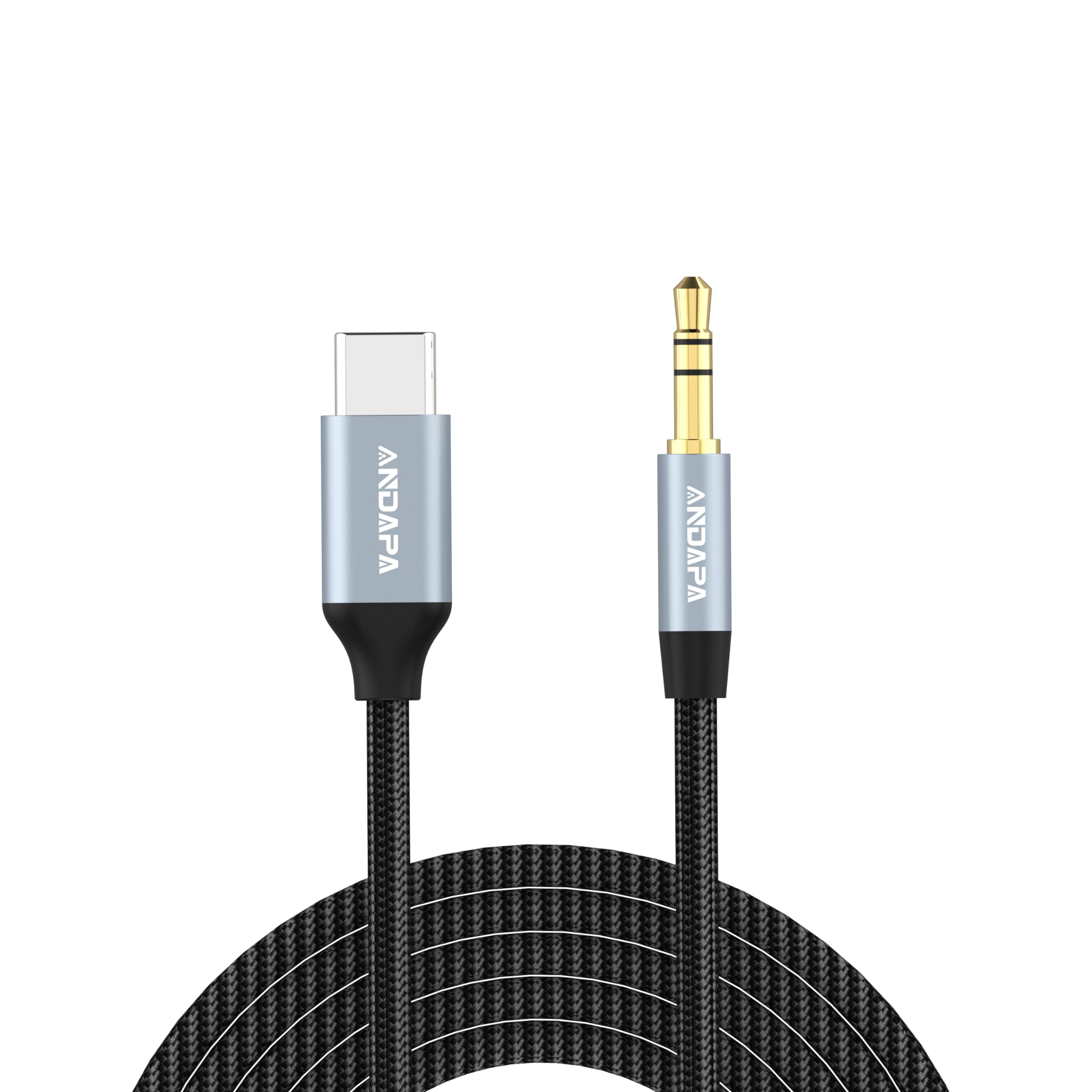 ANDAPA Cable de Audio Estéreo de 3.5mm a 6.35mm de Audio Estéreo