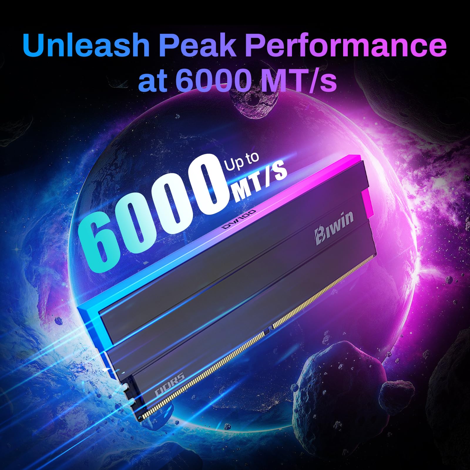 B1win DV100 DDR5 32GB 6000MHz RGB 【公式通販】