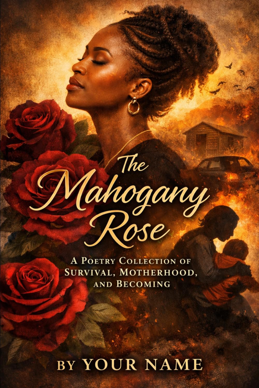 THE MAHOGANY ROSE: A Poetry Collection of Survival, Motherhood, and Becoming