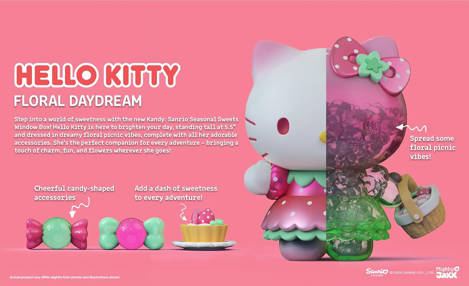 Sanrio - Kandy: Seasonal Sweets Collection - Hello Kitty Floral Daydream