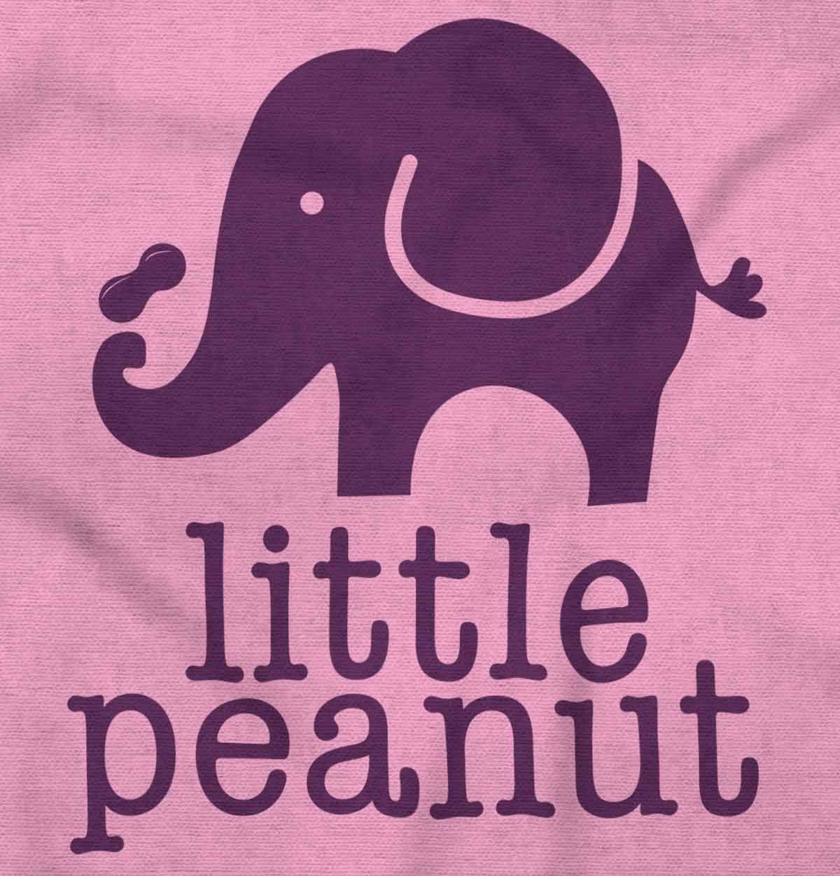 Brisco Brands Little Peanut Cute Lil Elephant Lover Baby Romper Boys or Girls