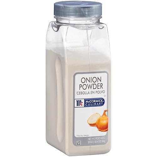 Miniatura 2 de McCormick Culinary Cebolla en polvo, 20 onzas (paquete de 6)  Seis recipientes de 20 onzas de condimento de cebolla en polvo hechos de cebollas