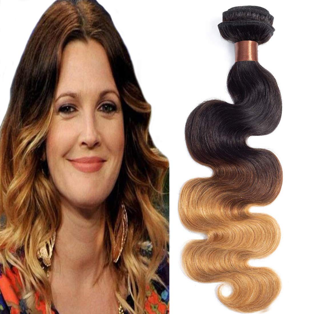 Indian Virgin Hair Body Wave Human Hair Bundle 100% Unprocessed Human Virgin Hair One Bundle 22 inch 100g Natural Black Color
