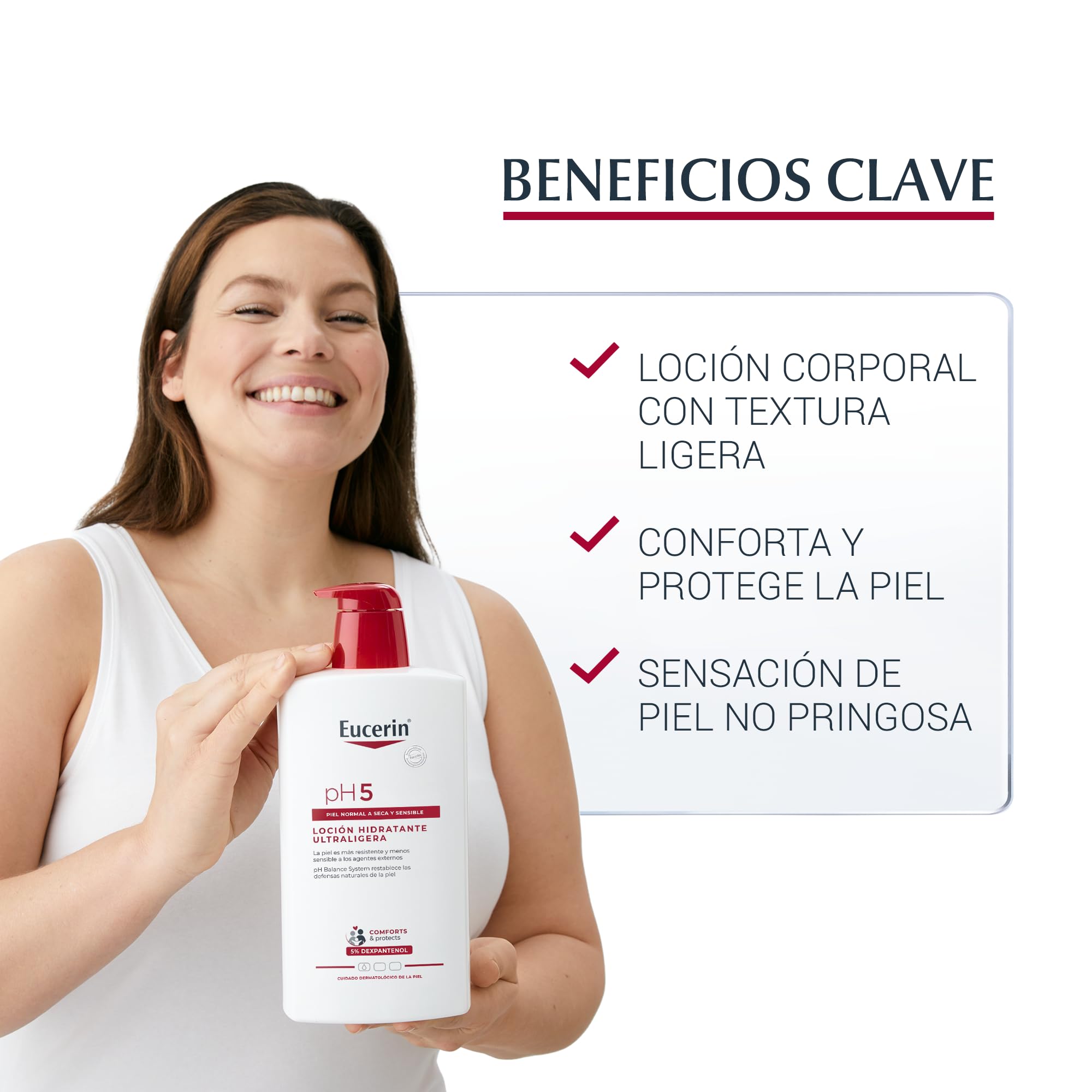 Eucerin Loción Hidratante Ultra Ligera 1000ml