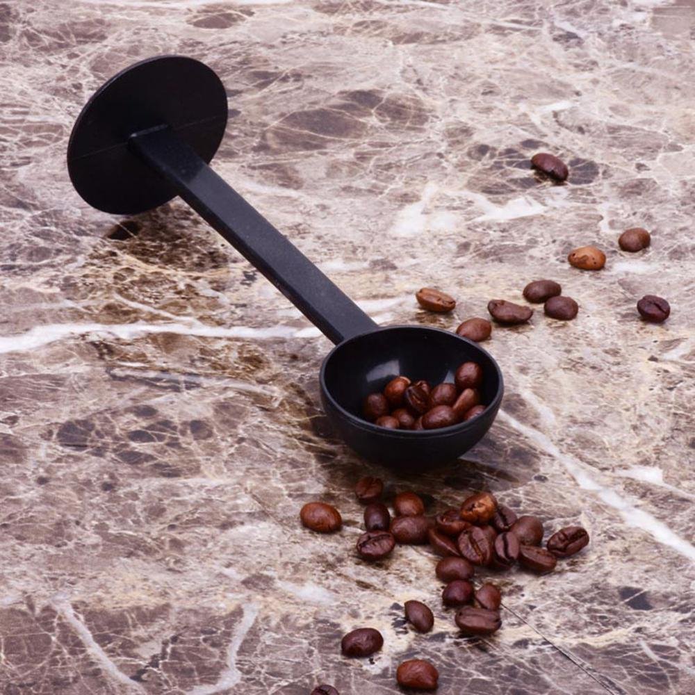 2 in1 Coffee Espresso Scoop 10g Plastic Measuring Spoon Tamper Length 150mm, Convinent and Portable