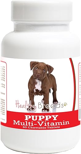 Miniatura 15 de Healthy Breeds Doberman Pinscher - Tableta multivitamínica para cachorros, 60 unidades
