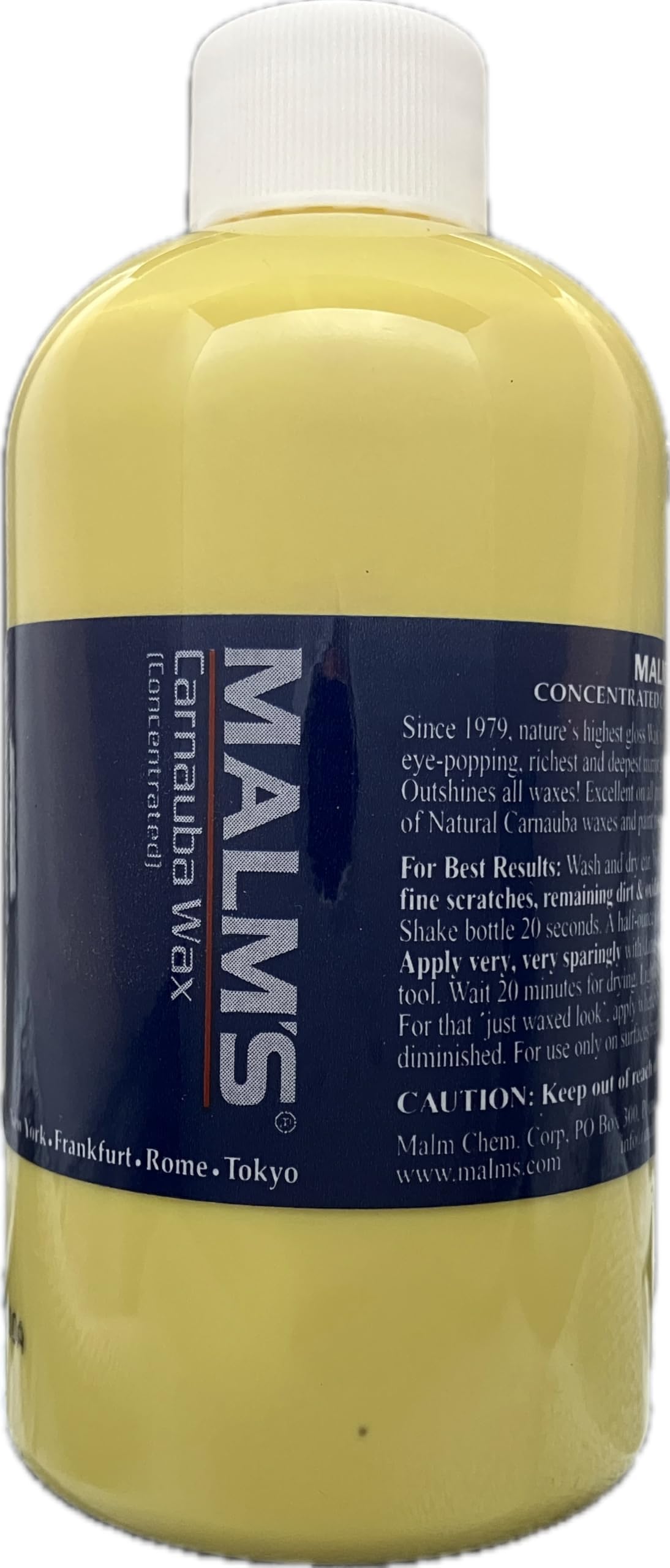 Malm's Concentrated Carnauba Wax 1/2 Pint
