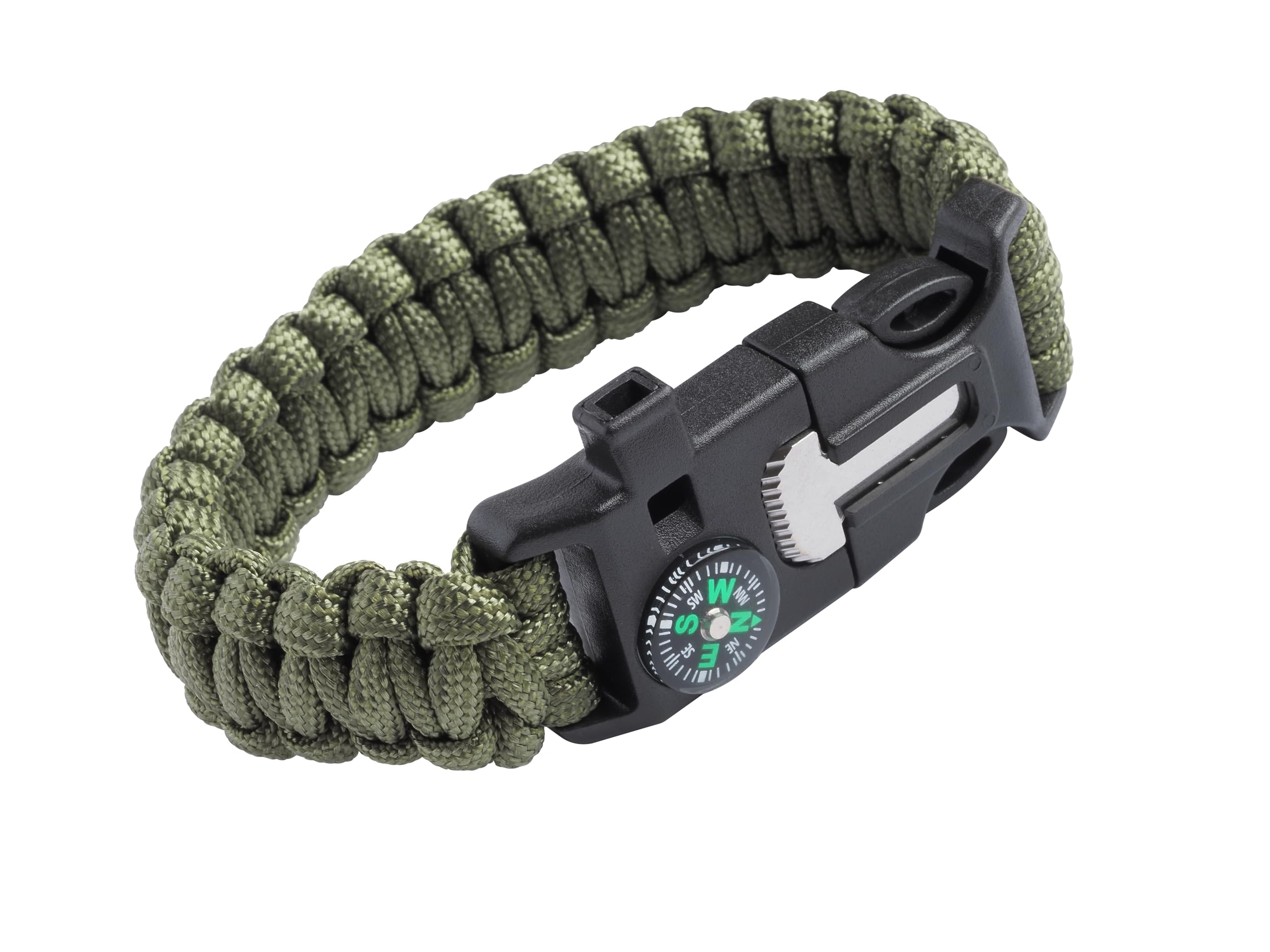Abu Garcia Diplomat Wilderness Survival Kit Combo, Komplettes Angel und Überlebensset für Outdoor-Abenteuer mit Paracord für Notfall, Multitool, Armband, Camping, Wandern, Bushcraft