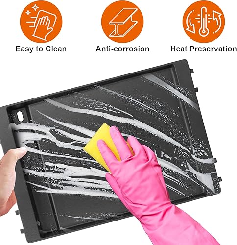 Miniatura 33 de 7658 - Parrilla de hierro fundido para Weber Spirit 200/300 y Spirit II Serie 200/300 E210, E310, accesorios para Genesis Gold B/C, Silver B/C