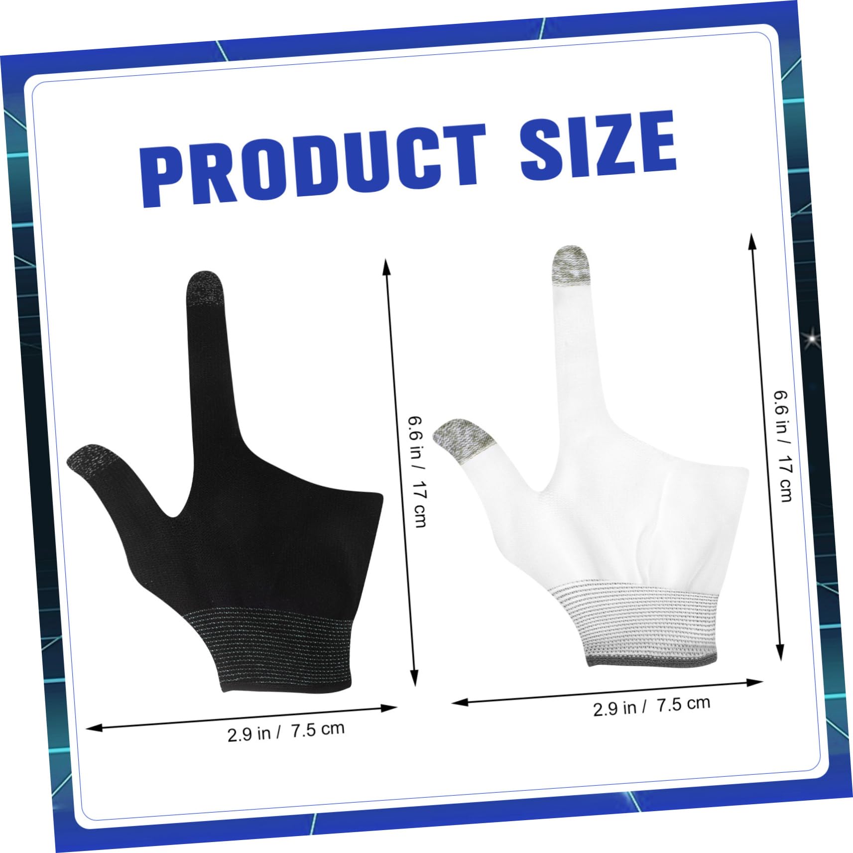 Toyvian Gloves Touchscreen Gloves for Phone Comfortable Mobile Gaming Experience