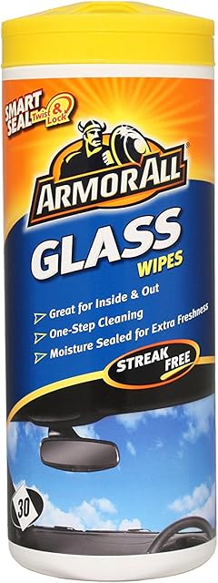 ArmorAll GAA37030EN Glass Wipes 30 Wipes