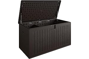 COSCO 150 Gallon Resin Storage Deck Box