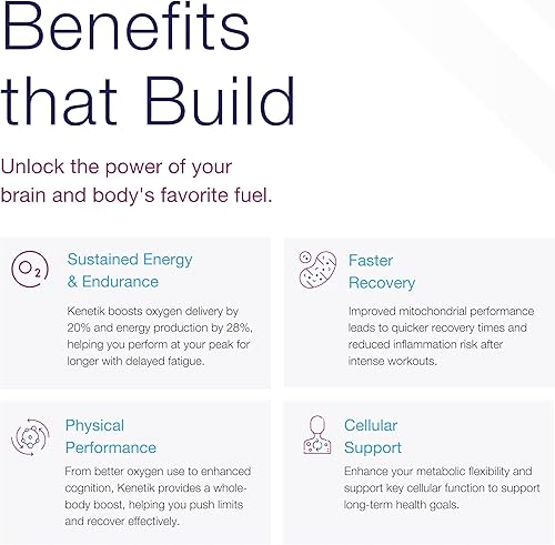 Miniatura 4 de Mezcla de bebida cetona, mezcla de cetonas exógenas, keto, sin cafeína y azúcar, suplemento vegano para energía limpia y enfoque mental, alternativa