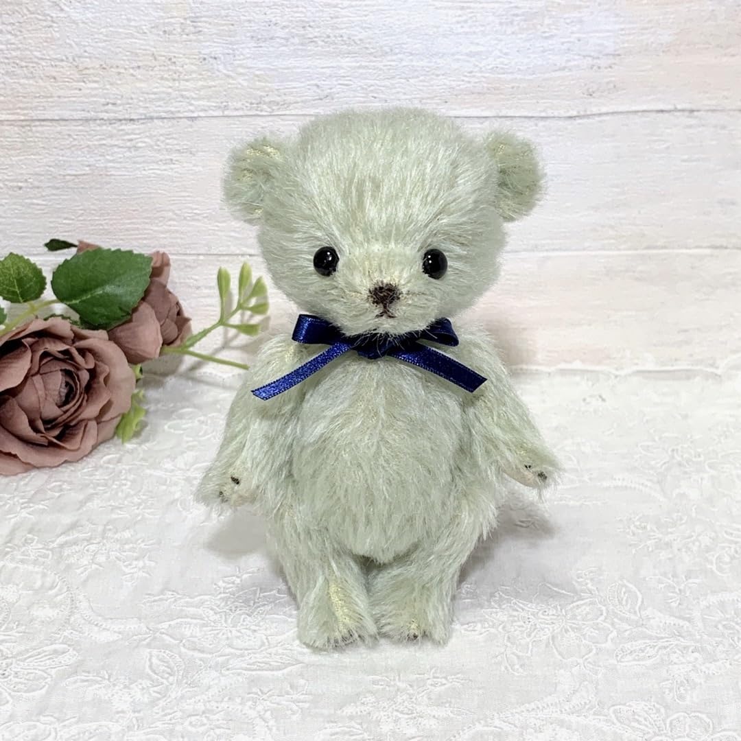 Amazon.co.jp: テディベア ミントグリーン くまちゃん シュタイフ 
