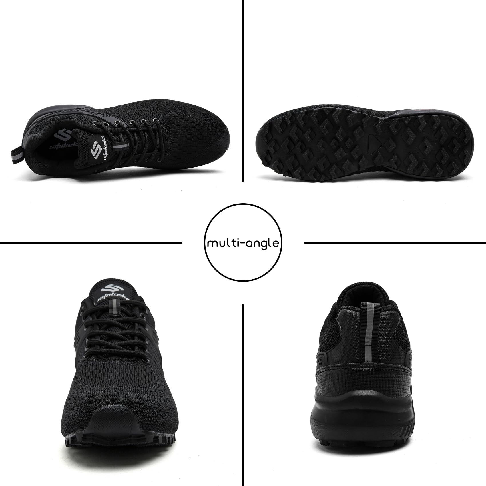 Zapatillas de senderismo para hombre, ligeras, transpirables, para caminar, senderismo, tenis, entrenamiento cruzado