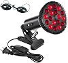 Red Light Therapy Lamp, 54W 18 LEDs 660nm Red and 850nm Near Infrared Combo Bulb Red Light Therapy Compatible for Body and Face