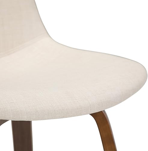 Miniatura 176 de SIMPLIHOME Randolph - Taburete moderno de mediados de siglo de madera curvada de 28 pulgadas (juego de 2) en piel sintética vegana gris piedra para